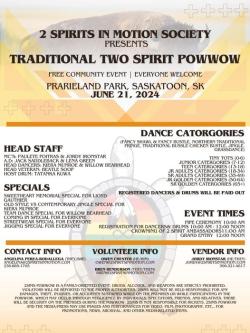 Two Spirit Sask poster